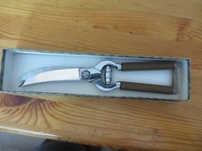 Geflügelschere, 50er Jahre, im Originalkarton mit Kunststoffgriffen
