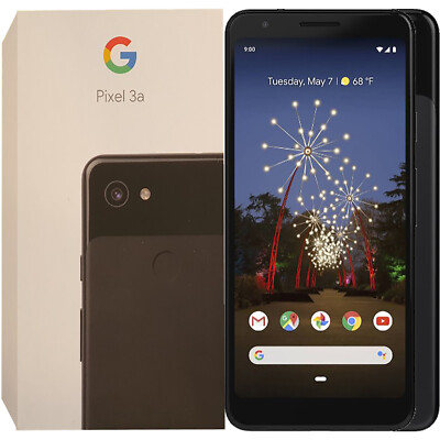 Google - Google Pixel 3a SimフリーJust Black 859 Amazon | 【整備済み品】 Google Pixel 3a 64GB SIMフリー Just