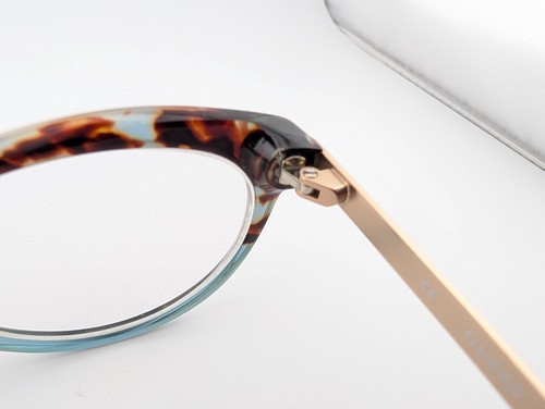 Guess Eyeglasses, Frames Only, GU2462 BL, 51-18-135, Plastic/Metal, Blue Tort - Picture 11 of 19