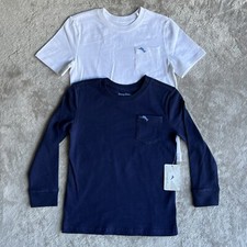 Tommy Bahama little boy 2pack combo poket tees Size 5/6
