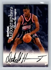 1999-00 Skybox Premium Autographics Othella Harrington Rockets On-Card Auto