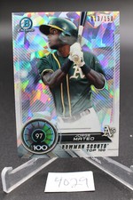  2018 Bowman Bowman Scouts Top 100 Atomic Refractor /150 Jorge Mateo #BTP-97