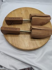 Set of 2 Cedar Wood Hanover Shoe Stretchers Adjustable L