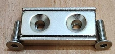 Misumi HXCR12, Neodymium Magnet, Countersink with Holder Magnets, Nickel Plating