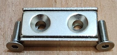 Misumi HXCR12, Neodymium Magnet, Countersink with Holder Magnets, Nickel Plating