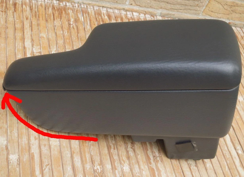 '91-94 Saturn serie S consola reposabrazos pestillo SL SC 1 2 compartimentos caja de almacenamiento Foto 3 de 3