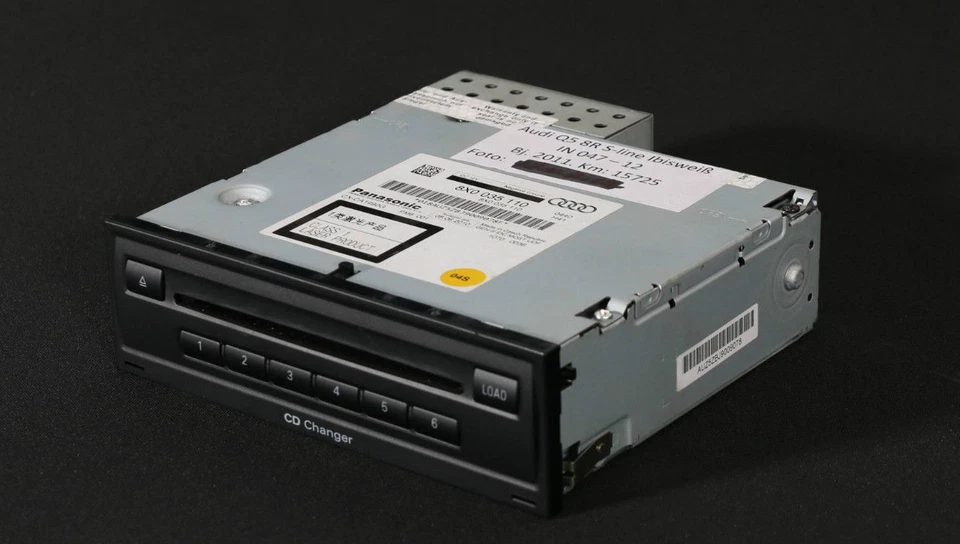 8X0035110 MP3 6-Fach CD Changeur CDC Audi A1 8X A4 8K RS5 8T Q5 8R A7 4G - Photo 2/4