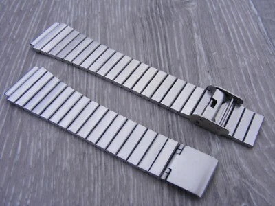 Timex Q Timex Reissue Stainless Steel Bracelet Watch Strap 18mm Lug