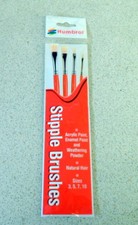 Humbrol Paint Brush Pack(4) STIPPLE BRUSHES
