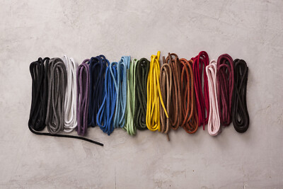 Benchmark Basics Waxed Cotton Dress Shoe Laces (2 Pairs) 27'', 30'', 33'' or 36''