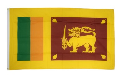Fahne Sri Lanka Flagge sri-lankische Hissflagge 90x150cm