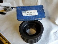 Martin 4 B 66 TB 2517 7" dia x 4 Grove B Belt Pulley Sheave Made in USA