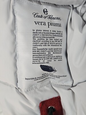 Conte of Florence Genuine Goose Down Down Size L