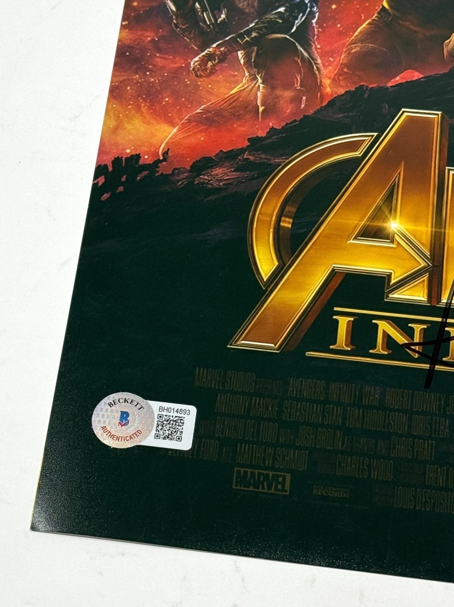 Joe & Anthony Russo Signed Autograph Avengers Infinity War Movie