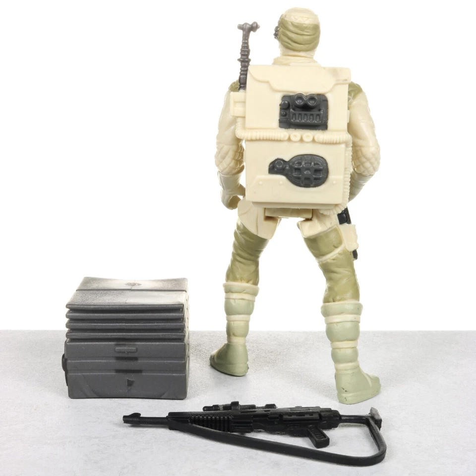Boneco Star Wars Power of the Force HOTH REBEL TROOPER 3,75" ESB Kenner 1997 - Imagem 3 de 4