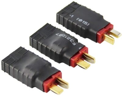 3er Set T-Deans zu TRX Adapter für RC Modellbau | 7.4V LiPo Ladegeräte