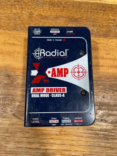 2010's Radial X-Amp Direct Reamper Box (oryginalne) - Zdjęcie 1 z 5