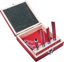 4-Pieces TCT Kitchen Router Worktop Bit Set Tools Kit Cutter Laminate Worktop