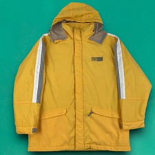 Roxy Quiksilver Y2k Hooded Waterproof Jacket Fleece Lined Winter Coat Yellow L