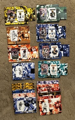 1998 Skybox Double-Vision FARVE, SANDERS, ELWAY, YOUNG,MARINO