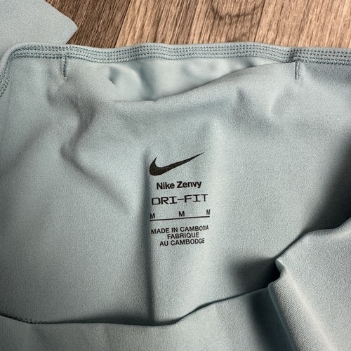 Nike Women's Zenvy High-Waisted 7/8 Leggings Sz M Gentle Support Blue DQ6015-464 - Picture 17 of 19