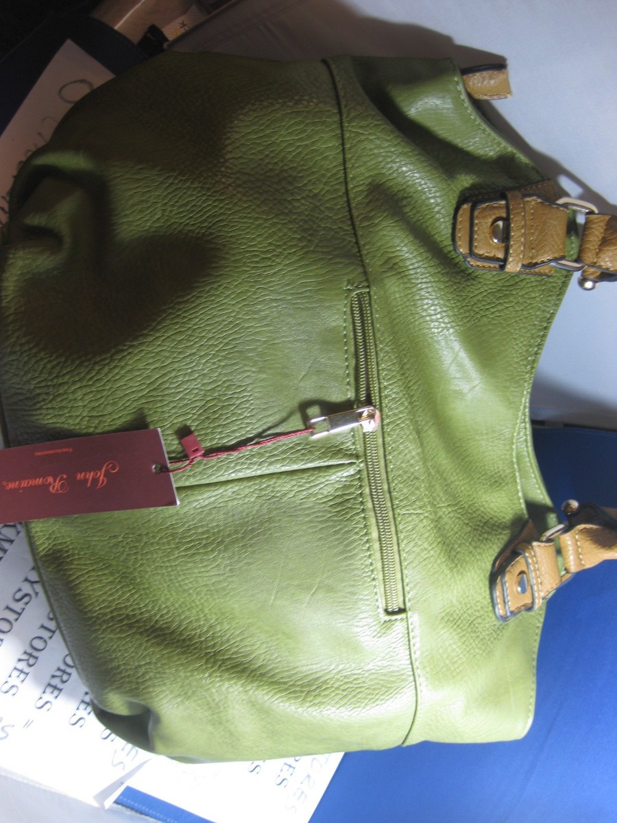 NWT NEW $68 JOHN ROMAINE KATRINA FASHION HANDBAG