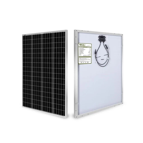 HQST 100 Watt 12V Monocrystalline Solar Panel High Efficiency Module PV Power...