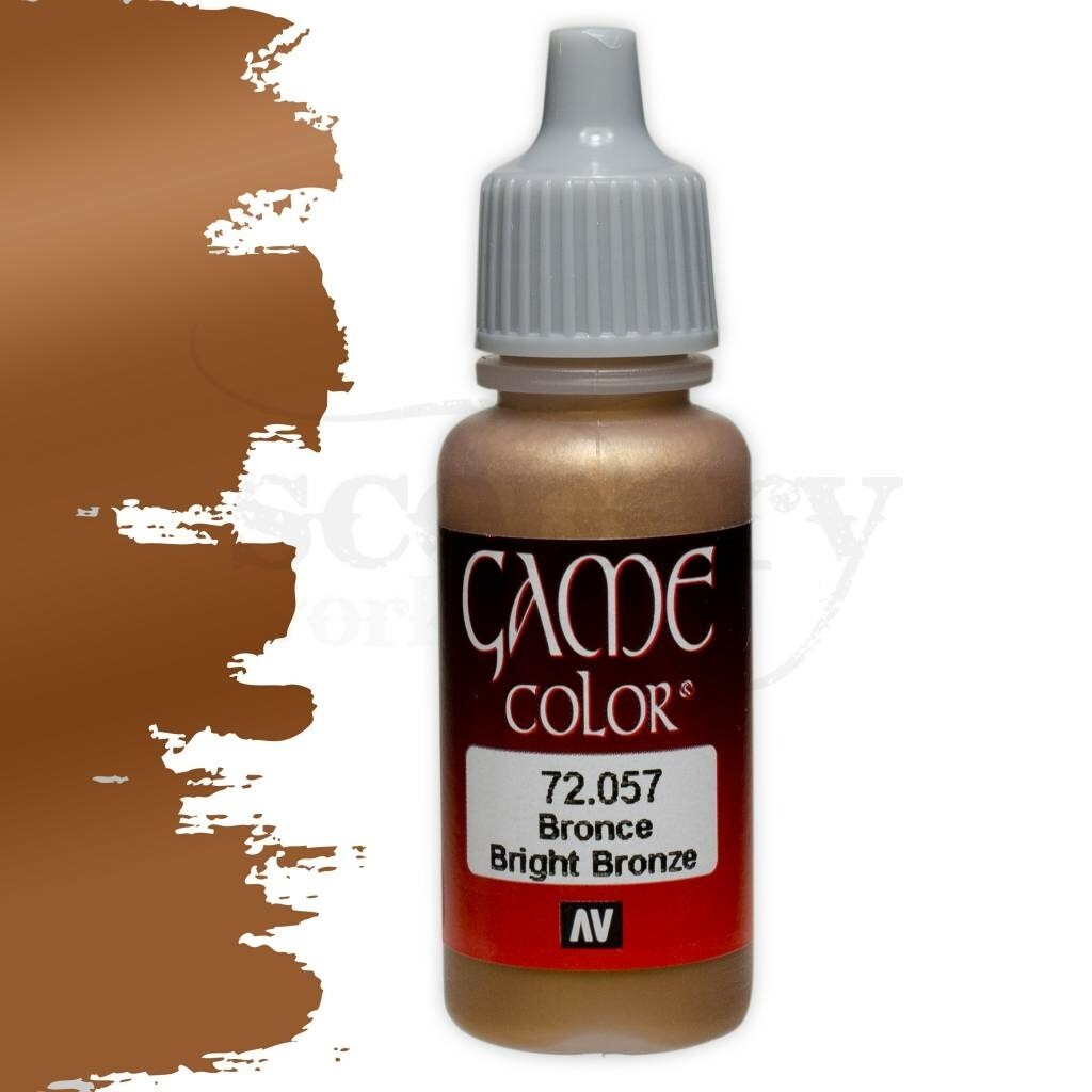 VALLEJO GAME COLOR BRIGHT BRONZE Cod.AV72057
