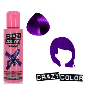 Crazy Color Semi Permanent Conditioning Hair Dye Colour Cream 100