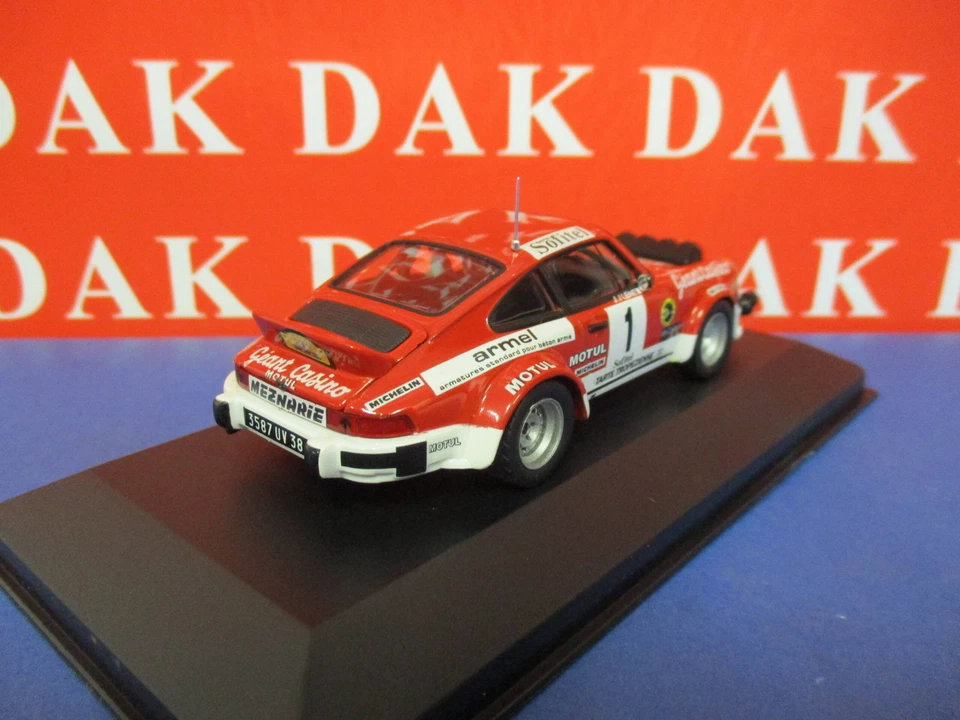 Die cast 1/43 Modellino Auto Porsche 911 SC Criterium des Cevennes 1979 B.Beguin - Immagine 3 di 4