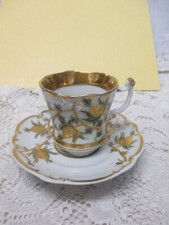 um 1910 C.T. Altwasser (Schlesien/Polen) Malerei Paul Göhler : Kaffee-Gedeck :