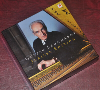 Gustav Leonhardt - Jubilee Edition, Sony Classical 15 CD box set