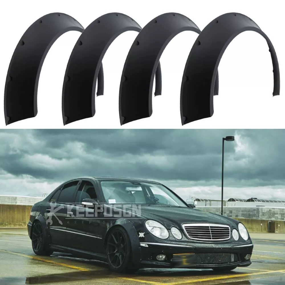 For Mercedes benz E55 AMG Fender Flares Extra Wide Body Kit Wheel
