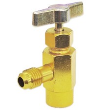 LEFT HAND BOTTLE ADAPTOR VALVE FOR SKL R290 REFRIGERANT GAS CANISTERS ACME LH
