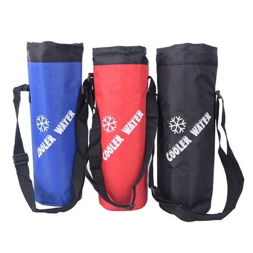 Kordelzug Wasserflasche Beutel Isolierte Kühltasche Outdoor Travelin