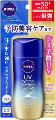 Kao NIVEA UV Deep Protect and Care Gel 80 g SPF50+ PA++++ Waterproof 