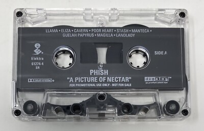 PHISH  A Picture Of Nectar  PROMO Cassette Tape NFS Rare 1992 Elektra Jam Band