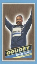 Simone Manuel 2020 Upper Deck Goodwin GOUDEY MINI LUMBERJACK SP Card #G17