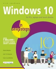 Windows 10 in easy steps  paperback Used - Like New