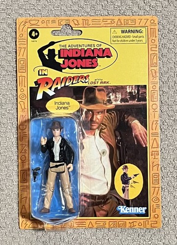 Indiana Jones Retro Action Figure - Indiana Jones (Raiders Of The Lost Ark) (Possibly Non-Mint - Foto 4