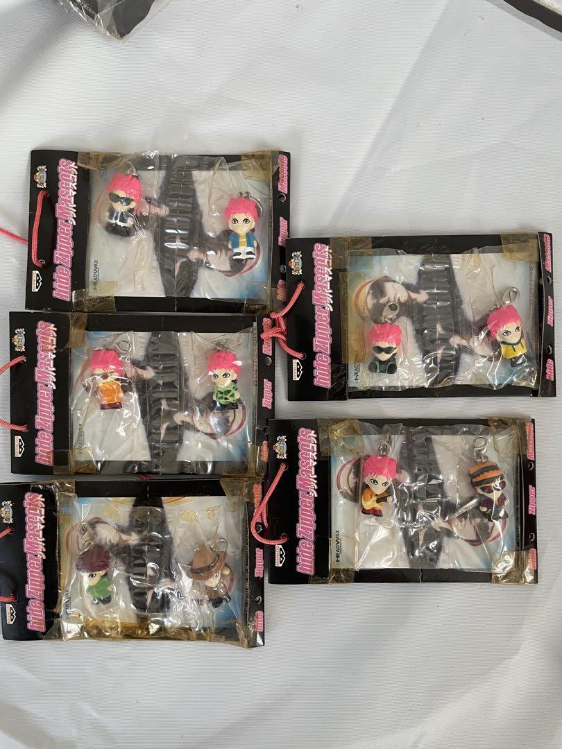 hide ジッパーマスコット　6個セット hide ジッパーマスコット6個セット