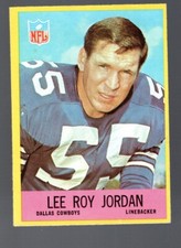 Lee Roy Jordan 1967 Philadelphia #54 RC