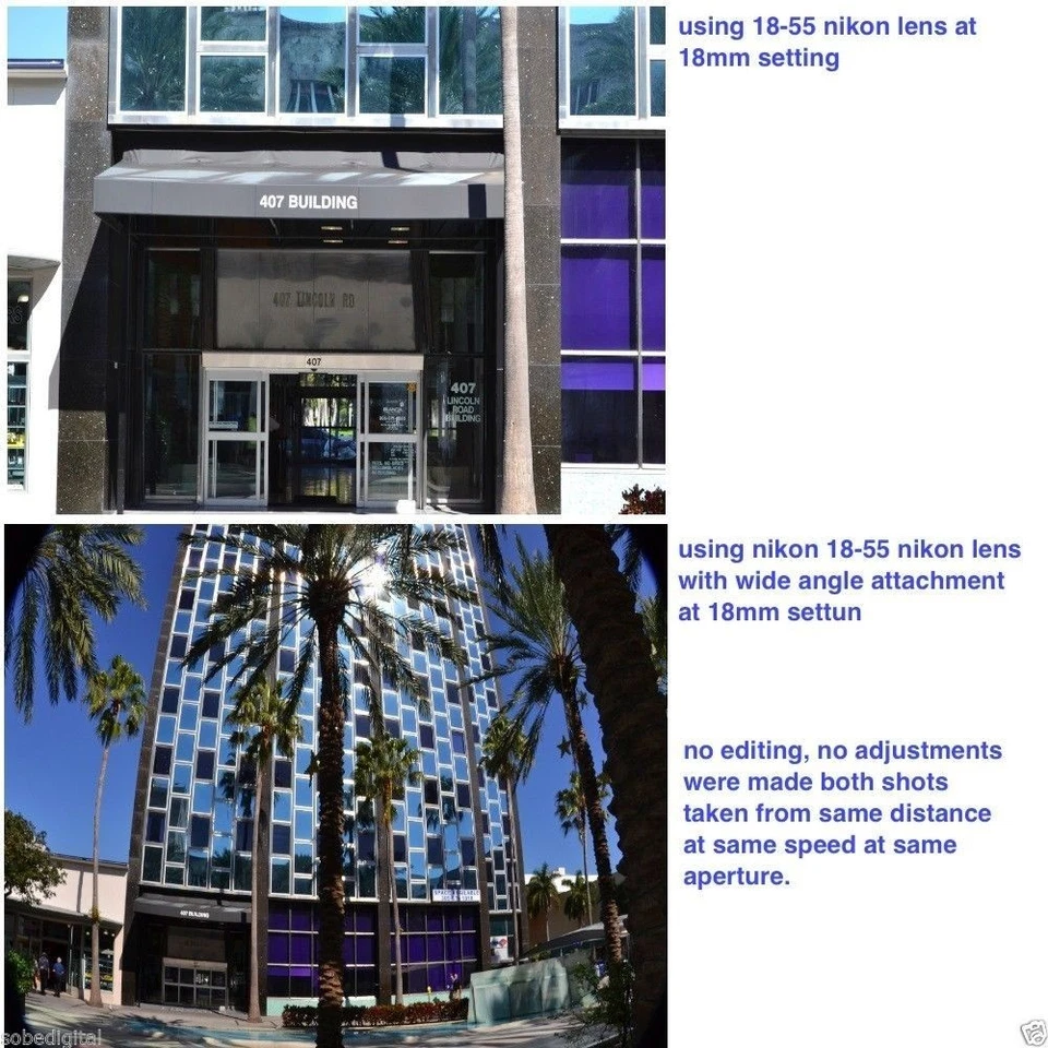 HD Super Gran Angular 52mm Ojo de Pez con Macro para Nikon D90 D3200 D5200 D5300 D3200 Foto 4 de 4