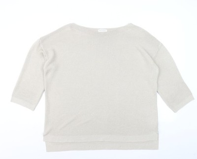 Monsoon Strickpullover Pullover Damen beige XL 3/4 Arm