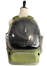 Cawypety Backpack Carrier, Space Bubble Window, Ventilated Cat Dog Travel Bag