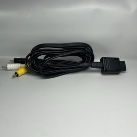 Nintendo AV Composite Cable SNES GameCube N64 Atari Jaguar SEE PICS