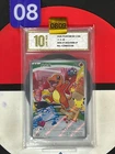 Grade10 Pokemon TCG Chinese CHARMANDER Promo 30th-P-002/30th-P