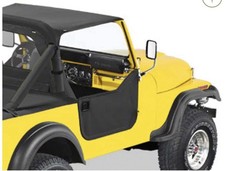 Bestop 53028-01 Jeep Cj7 Cj8 Yj Lower Half Doors Black Crush W Hardware Bestop 53028-01 Jeep Cj7 Cj8 Yj Lower Half Doors Black Crush W Hardware