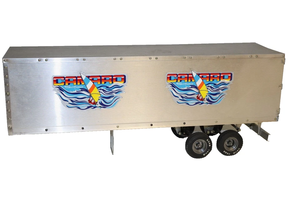 Vintage RC Modell Container Auflieger Sattelauflieger für LKW Truck Scale 1:16 - Bild 2 von 4