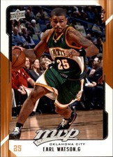 2008-09 Upper Deck MVP #152 Earl Watson - BSK